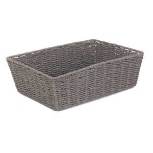 Gray Paper Rope Display Tray for Convenient Storage - Product Image 1