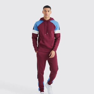 Chándal cortavientos de algodón de alta calidad personalizado logotipo bordado y ribetes reflectantes de talla grande conjunto de invierno servicio OEM - Product Image 1