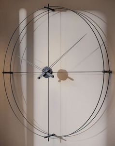 Modern Unique Wall <b>Clocks</b> Big Ben Home Decor Kitchen Decor <b>Fancy</b> Watch Vector Template Glow Forge Laser Cut with World Map - Product Image 4