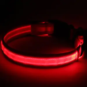 Meilleure qualité meilleurs produits vente en gros collier et laisse de chien Led clignotant personnalisé échantillon gratuit - Product Image 6