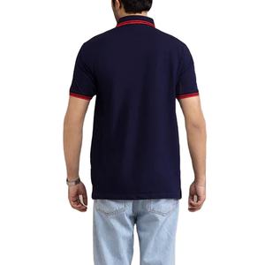 Polo homme de haute qualité 100% coton Polo homme T-shirt à séchage rapide Logo personnalisé Service OEM Polo homme respirant personnalisé - Product Image 6