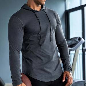 Men <b>Gym</b> Fitness Athletic Drawstring Hooded Sports <b>Sweatshirt</b> - Product Image 6