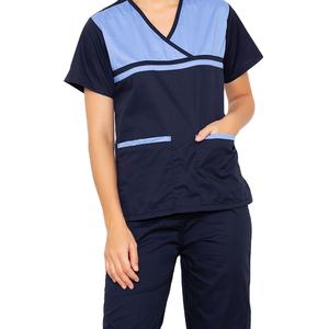 Uniformes de hospital al por mayor uniformes médicos enfermera de manga corta traje de uniforme de mujer conjuntos de uniformes 2026 - Product Image 1