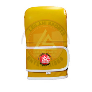 Mitaines de boxe en cuir robustes, imperméables, design personnalisé pour adultes - Absorption de l'humidité, sangle auto-agrippante, logo couleur personnalisée - Product Image 5