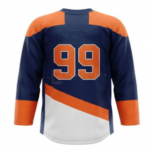 Camiseta de Hockey sobre Hielo al por Mayor, Uniforme de Hockey Personalizado, Camiseta Deportiva de Equipo, Impresión por Sublimación, Servicio OEM - Product Image 2