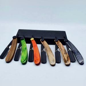 Pissco-maquinilla de afeitar para peluquero, maquinilla de afeitar recta hecha en paquistaní con tu propio nombre de marca - Product Image 6