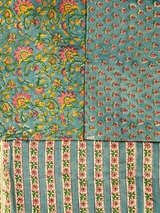 Juego de bloques de algodón 100% para ropa, material textil de lujo - Product Image 3