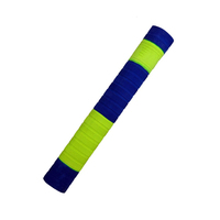 Poignées de batte de cricket antidérapantes légères de qualité supérieure en caoutchouc, couleurs/logos personnalisables, utilisation extérieure, longue durée, 38 mm
