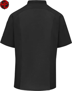 2025 producto más nuevo, la mejor calidad, ropa Unisex, abrigo de Chef, ropa de Hotel y restaurante, abrigo de Chef para hombres de Hexaplus Industries - Product Image 4