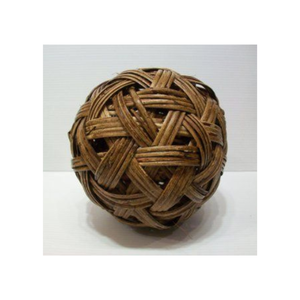 Produits d'artisanat en rotin vietnamien-Boule ronde en rotin pour SepakTakraw Sport/ Caneball/Décoration de Noël - Product Image 2