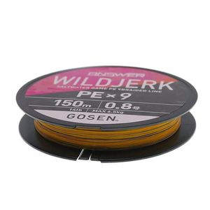 GOSEN ANSWER Wild Jerk PE x9 สายตกปลา 150-200 ม. (รุ่น: 0.5/0.6/0.8) - Product Image 3