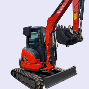 Mini-excavatrice KUBOTA U35 3,5T 3 tonnes 4 tonnes, qualité japonaise, faible nombre d'heures, en stock, machinerie d'origine japonaise, tracteur pas cher, moteur Kubota - Product Image 1