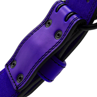 Ceinture de musculation PRO avec logo personnalisé, vente en gros, durable, unisexe, 4 pouces de large, en cuir de vache, ceinture rembourrée pour la musculation