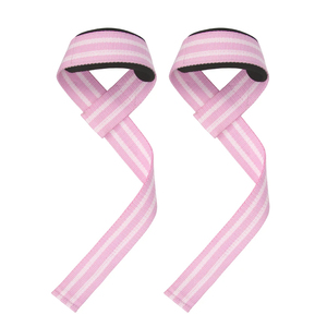 Sangles de musculation en coton et nylon pour soulever des poids, respirantes, réglables, unisexes, avec logo personnalisé - Product Image 4