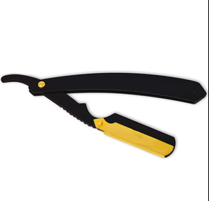 Meilleure qualité en acier inoxydable barbier bord droit coupe gorge rasoirs nouveauté pliant rasage rasoirs pour soins de la peau PC matériel - Product Image 2