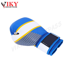 Gants de boxe en cuir PU avec logo personnalisé gants de boxe MMA par Viky Industries - Product Image 6