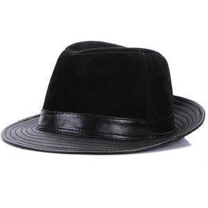 Nuevos sombreros de vaquero de piel de oveja auténtica para hombre, moda, nuevo estilo, gorra de cuero Natural Real, venta de gorras de cuero de oveja Real - Product Image 6