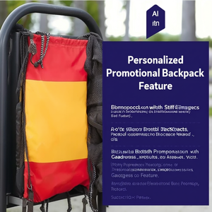 Zaino Promozionale Personalizzato con Funzione Porta-Gadget Rigido - Product Image 3