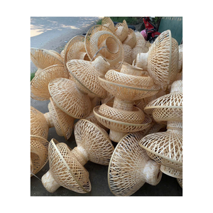 Art Chandelier Lámpara de bambú Tendencia caliente 2024 Diseño moderno Material duradero Tejido a mano Precio competitivo - Product Image 1