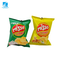 Sacs d'emballage personnalisés pour chips et snacks, sacs alimentaires gonflables en plastique pour chips et snacks