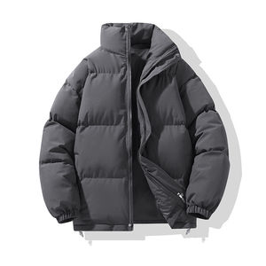 Gran oferta de invierno para hombre, chaqueta transpirable gruesa y cálida con cremallera, abrigo de lana impermeable, traje de cuero de algodón, informal, largo para exteriores 2025 - Product Image 4