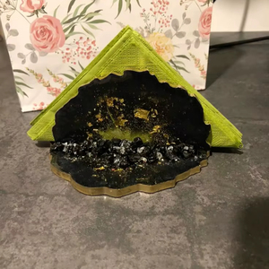 POUR LA QUALITÉ ATTRACTIVE RÉSINE TISSUS HOLDER DÉCORATIF Fabriqué À La Main Porte-mouchoirs pour Salle À Manger Cuisine Utiliser Serviette Boîte De Rangement - Product Image 1