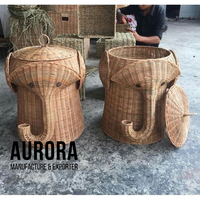 Großes handgemachtes Rattan bett für Haustiere mit modernem Design und günstigem Preis made in Vietnam