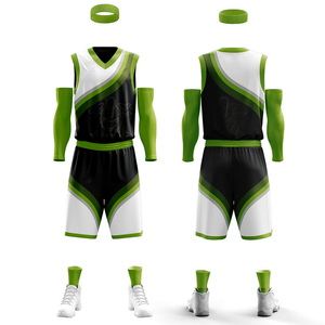 Uniforme de baloncesto unisex, nuevo diseño, totalmente sublimado, pantalones cortos de Jersey, personalizado, talla grande, impreso, uniforme OEM para equipo - Product Image 6