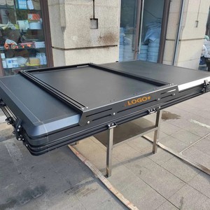 Tente de <span class=keywords><strong>camping</strong></span> sur toit pour 4x4, installation rapide, imperméable, légère, coque rigide en ABS, toile Oxford, pour <span class=keywords><strong>camping</strong></span> en plein air - Product Image 4