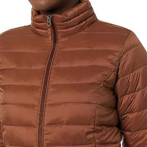 Chaqueta acolchada de burbujas personalizada de invierno para hombre, chaquetas acolchadas con capucha y cremallera ligera de alta calidad - Product Image 4