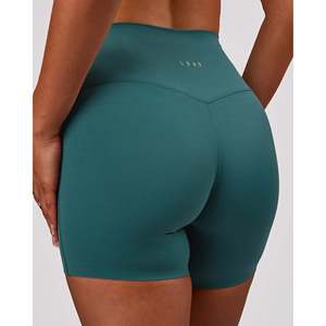 Short respirant taille haute 6 pouces pour femme Elixir - Teal Transformative - Product Image 2