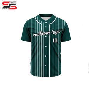Jersey de béisbol personalizado de alta calidad bordado Jersey deportivo Sublimado Softball Jerseys - Product Image 4