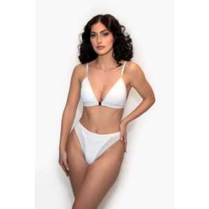 บิกินีด้านล่างลายดอกลิลิเซียมมีสไตล์มิชลินขนาด100กรัมสำหรับแฟชั่นใส่เดินชายหาด - Product Image 6