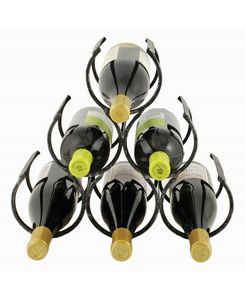Nouveau look Porte-bouteille de vin en métal design fantaisie Porte-vin Stands plusieurs porte-bouteilles de vin au coût le plus bas - Product Image 4