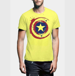 T-shirt tricoté en coton uni unisexe Vêtements et accessoires Vêtements pour hommes T-shirts pour hommes T-shirt pour hommes de haute qualité 2025 Été - Product Image 2