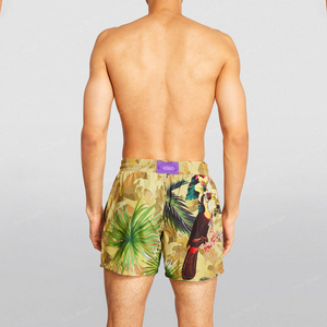 Wholesale <b>Men's</b> Summer Beach Swim <b>Trunks</b> Breathable Quick OEM Custom Logo Board Shorts Sublimation Transfer Print - Product Image 6