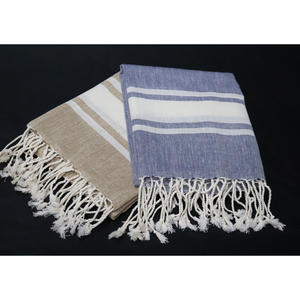 Diseño de lujo 2025 Nueva llegada Toallas de playa Fouta de algodón reciclado más vendidas de proveedor indio de confianza - Product Image 1