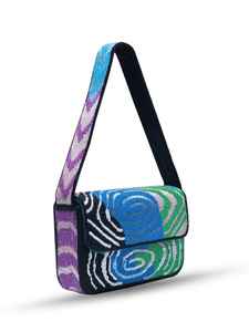 Bolso de Magnolia con cuentas, monedero con cuentas florales, bolso de flores blancas, bolso de hombro de primavera, monederos con cuentas de verano, hecho a mano floral - Product Image 4