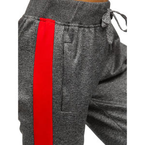 Pantalon de Yoga taille haute pour femmes lâche décontracté sport Fitness survêtement pantalons de survêtement cordon droit jambe large vêtements de sport pour l'hiver - Product Image 4