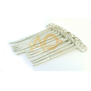 กรรไกรเมทเซนบาวม์ แบบตรงและแบบโค้ง ขนาด 7 นิ้ว และ 8 นิ้ว ชุดเครื่องมือผ่าตัด 12 ชิ้น - Product Image 2