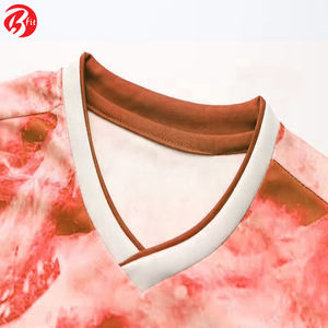 Conjunto de Camiseta de Fútbol para Adultos, Personalizada, de Alta Calidad, Transpirable, Ligera, de Manga Corta, Estampada, con Corte Automatizado, Superventas - Product Image 6