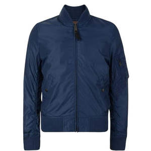Veste bomber en toile personnalisable pour homme, col montant, logo sur le devant, fermeture éclair de haute qualité, vente chaude, idéale pour les services OEM - Product Image 4