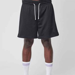 Shorts en maille personnalisés de haute qualité pour hommes Shorts de basket-ball en maille double couche Shorts en maille noirs d'été - Product Image 2