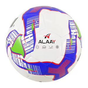 Alaay Custom Football Size 5 Soccer Balls PVC Football Custom logo PVC Leather <b>Buy</b> Soccer Balls Promotional Soccer Ball - Product Image 1