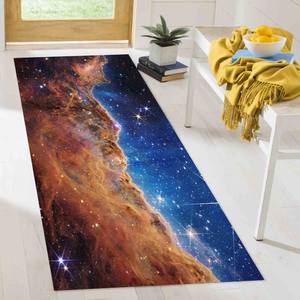 Alfombra Carina Nebula: Imagen del Telescopio James Webb, Decoración Espacial, Alfombra Suave No Tejida - Product Image 5