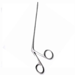 Fórceps de oreja quirúrgica ENT Extremo dentado Fórceps de cocodrilo de acero inoxidable de 1,6mm Fórceps médicos de 8 pulgadas - Product Image 2