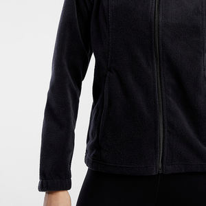 Chaqueta con cremallera para mujer de nuevo fabricante, ropa de calle personalizada, forro polar bordado a la moda para exteriores, a prueba de viento y transpirable - Product Image 5