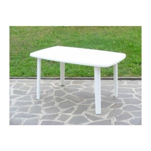 Tavolo in Resina Art. 56 cm. 137x85 Bianco - Product Image 1