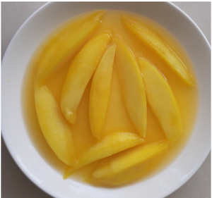 Mango enlatado fresco en almíbar con logotipo personalizado - Product Image 1