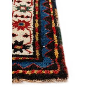 Alfombras de Lana Anudadas a Mano Aalam, Diseño Geométrico Abstracto Rojo y Naranja, Rectangulares de 9x12, para Pasillo, Dormitorio, Paem-276 - Product Image 4